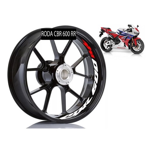 Adesivo Premium Interno Roda Moto Honda Cbr 600 Cbr600 Rr