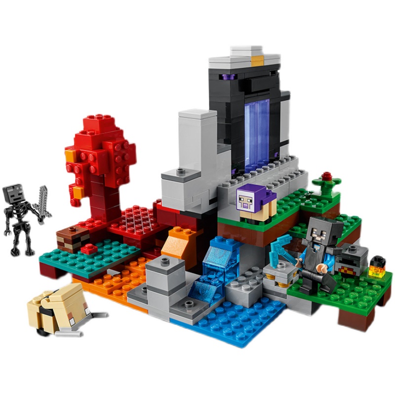 Kit 8 Brinquedo Boneco Minecraft My World Compatível Lego em Promoção na  Americanas