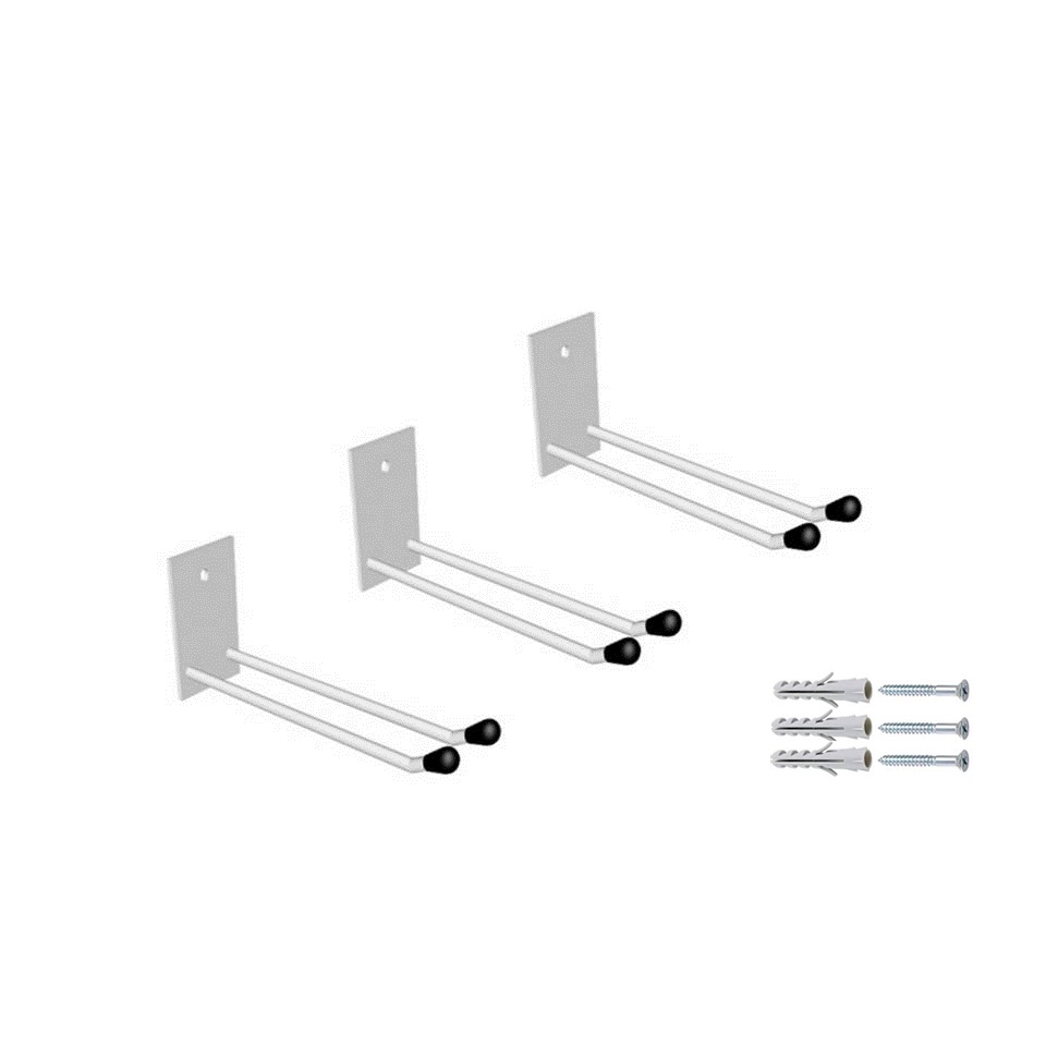 Suporte Para Vassouras E Rodo 30cm Branco-3 Peças em Oferta na Shopee