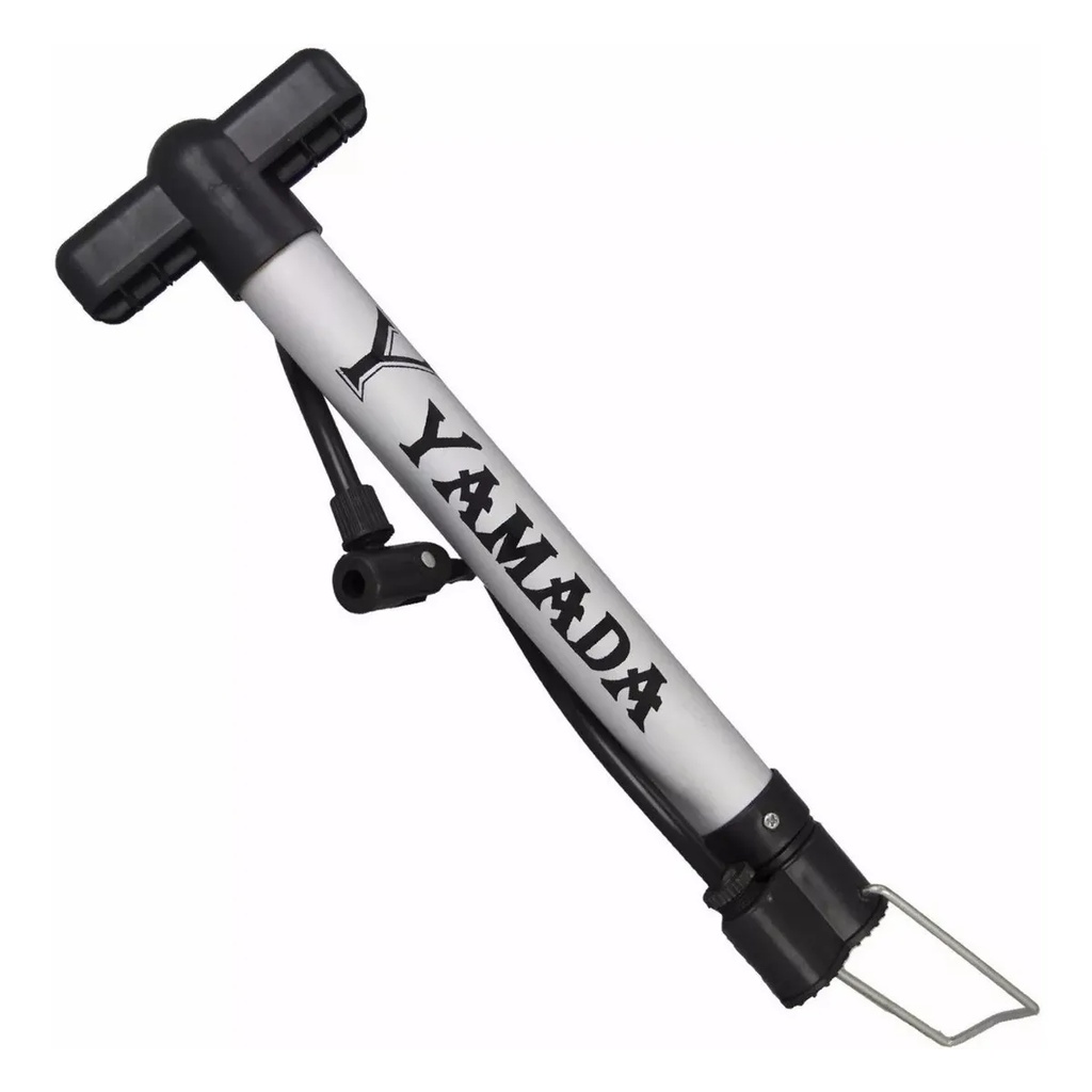Bomba De Ar Para Bicicleta Yamada Alumínio Para Encher Pneu Bike 30cm