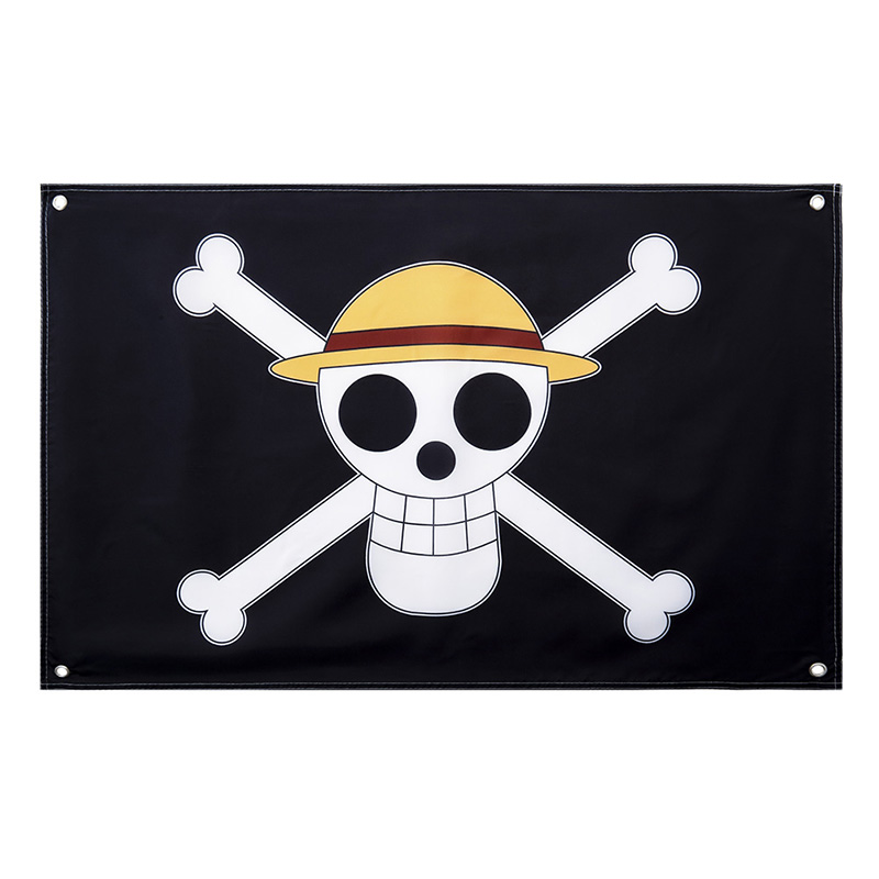 Miaomanyoga 60x90cm Chapeu De Palha Bandeira Pirata Para Decoracao De Casa Bar Miaomanyoga 60 90cm One Piece Luffy S Straw Hat Pirate Flag Home Wall Bar Decoration Shopee Brasil