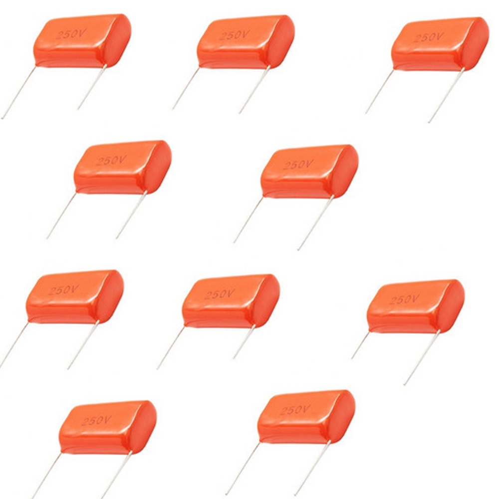 Capacitor De Super Tweeter 2,2x250v Capacitores 2,2 X 250V Pacote Com 10 Unid. em Oferta na Shopee