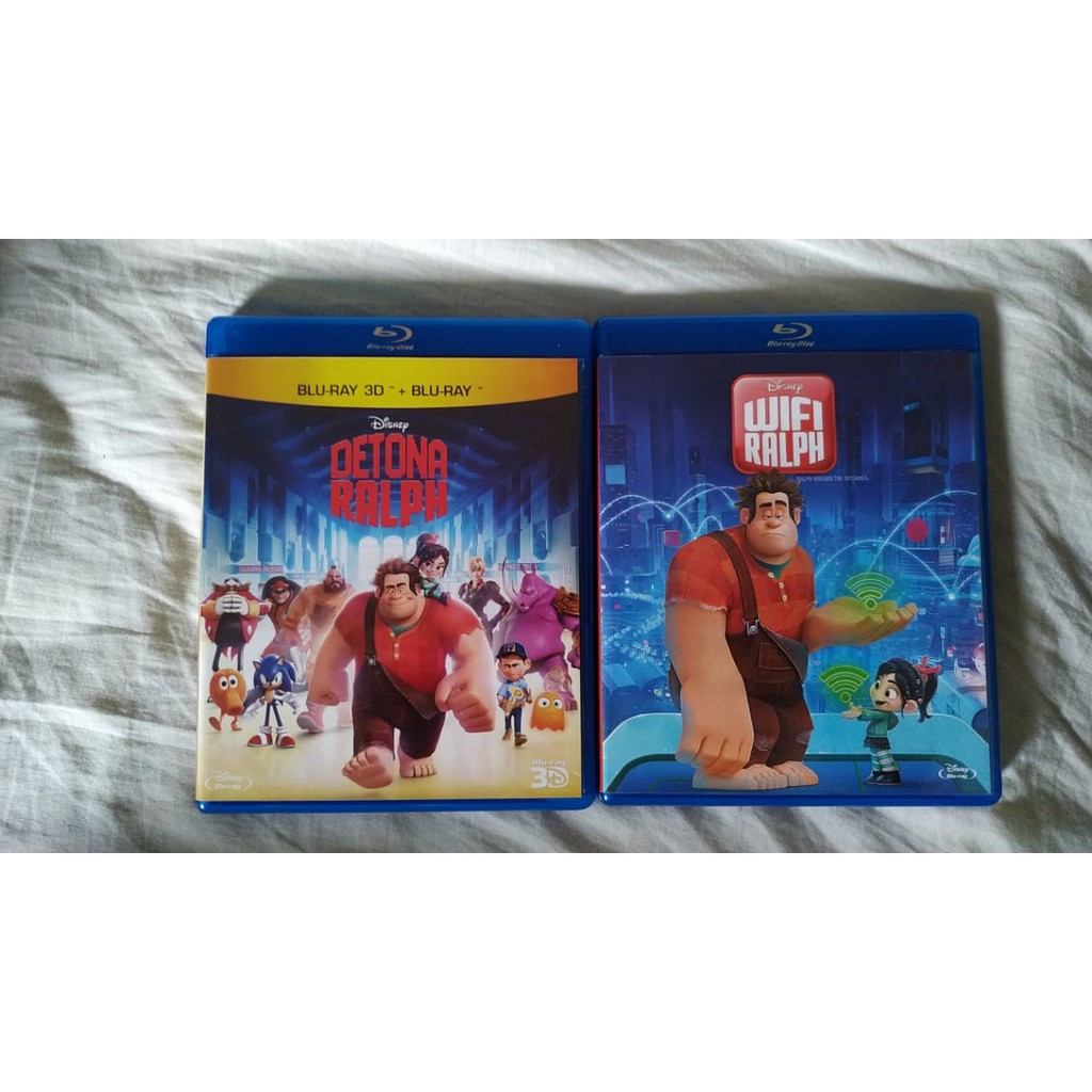 Blu-ray Bluray Detona Ralph (3D + 2D) + Wifi Ralph