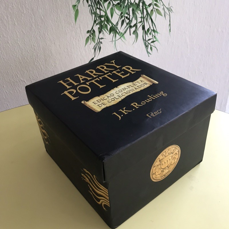 Box Harry Potter Edição Completa de Colecionador Shopee Brasil