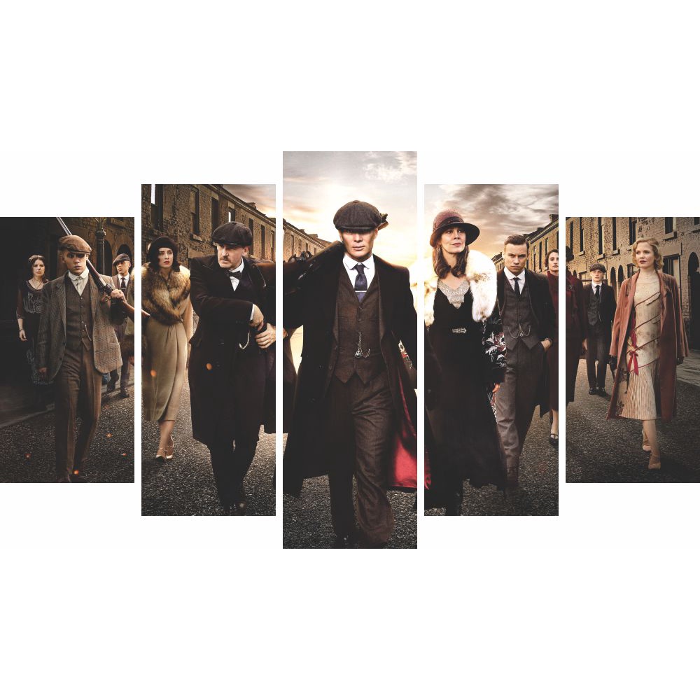 Letrero De Taño Vintage Peaky Blinders, Cartel De Metal, Placa De