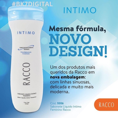 Sabonete liquido Intimo Feminino - Racco