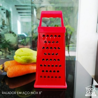 Ralador Manual Para Queijos, Legumes, Ralador de Cozinha 4 Faces 21cm