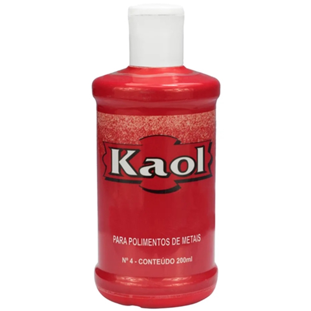 Kaol Polidor 200 Ml Para Metais Joias Metal Aliança
