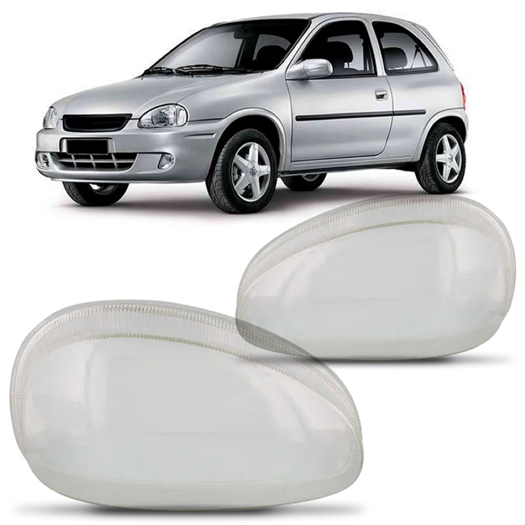 Lente Farol Corsa 1994 1995 1996 1997 1998 1999 Raiada em Oferta na Shopee