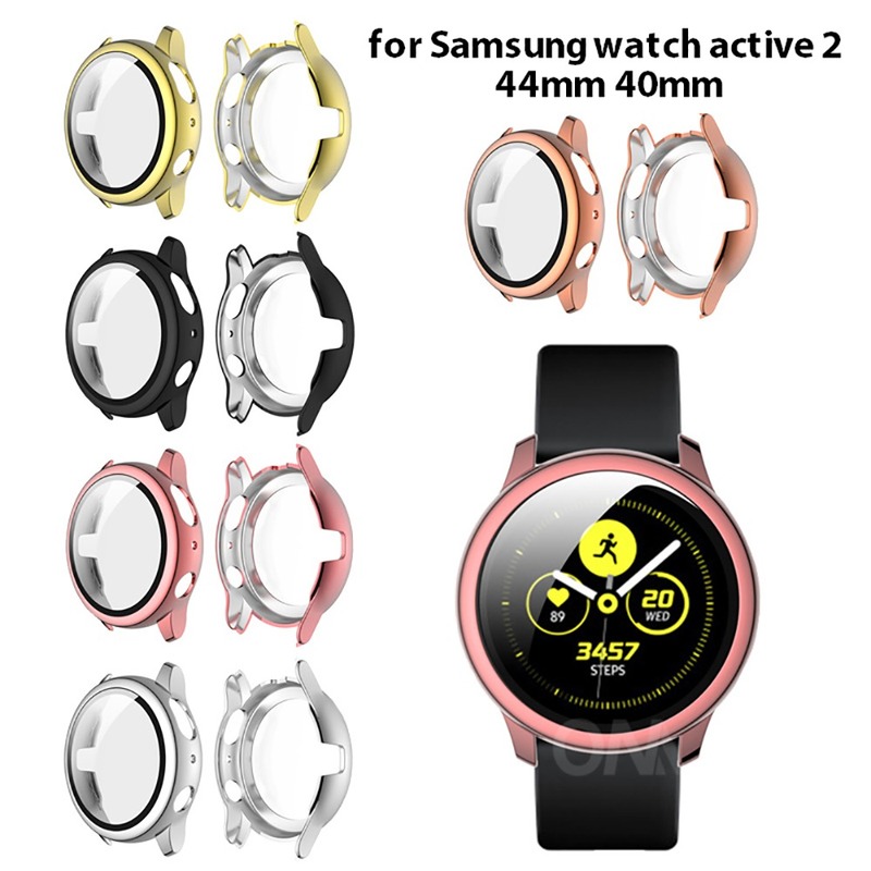 Case for Samsung galaxy watch active 2 44mm 40mm Full Coverage Bumper