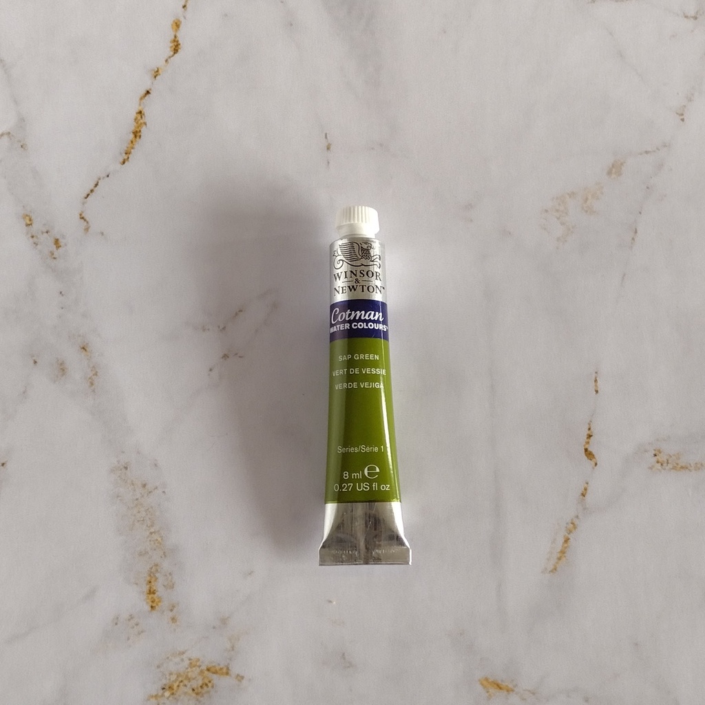 Aquarela Cotman 8ml 599 Sap Green - Winsor & Newton