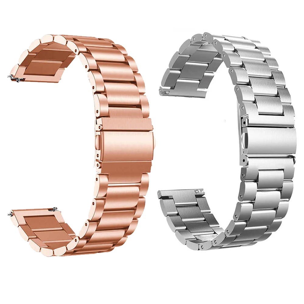 Pulseira Smartwatch Kit 2 Uni 3 Elos Inox Smartband Relogio Inteligente