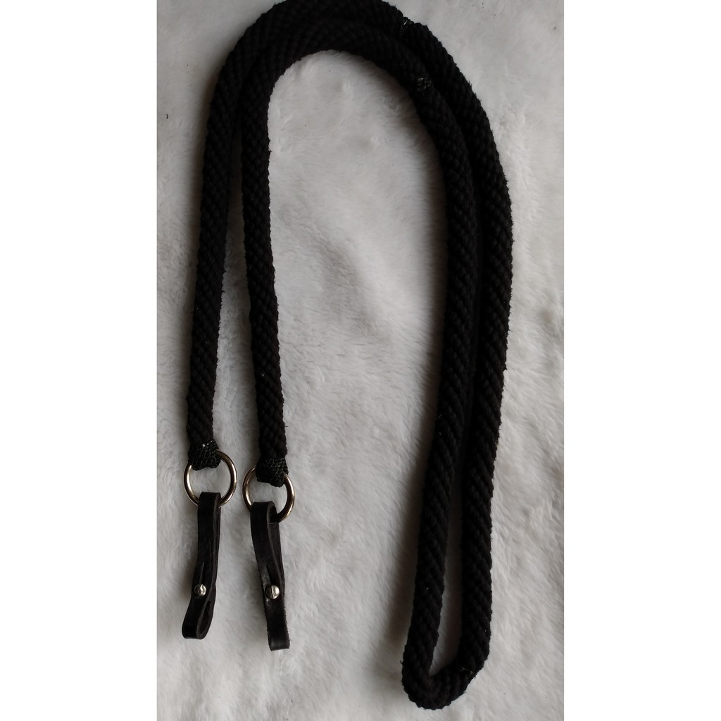 Rédea Lã Torcida Preto com Biqueira