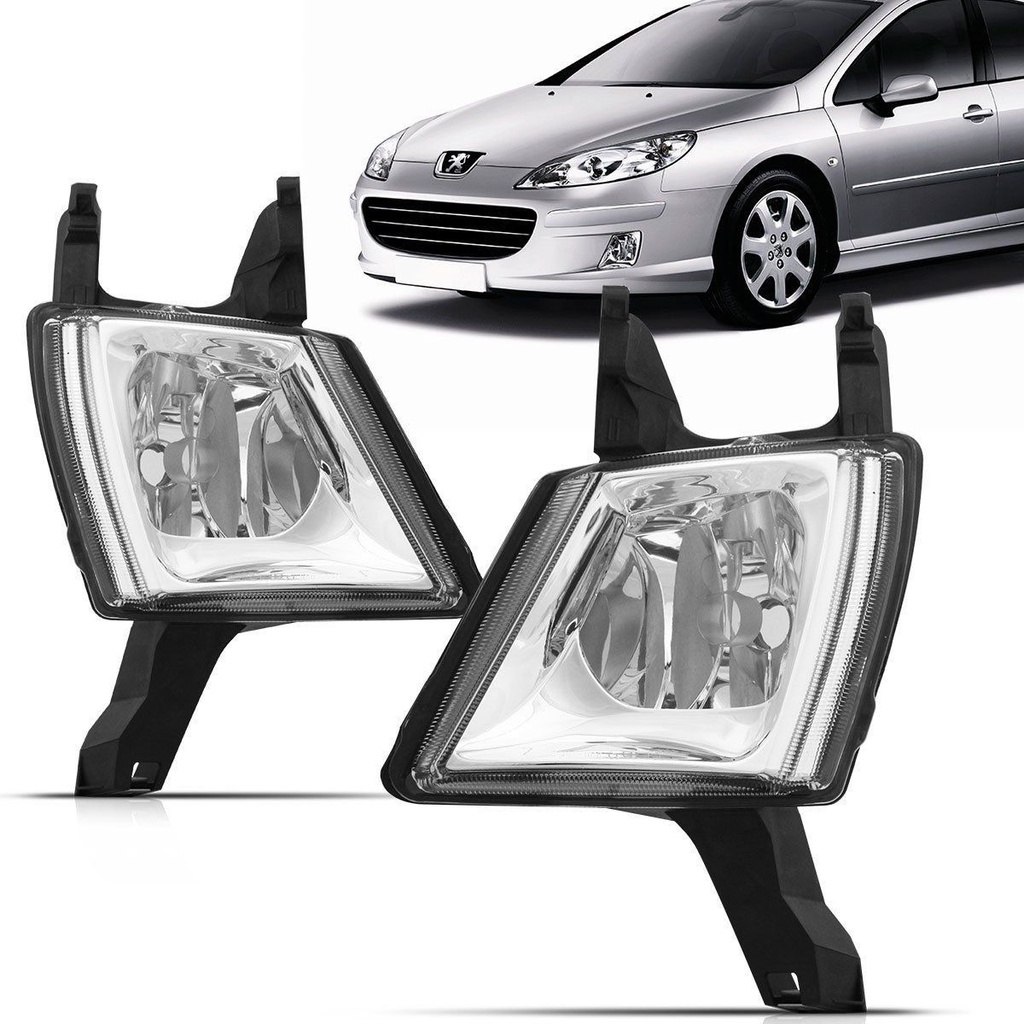 Farol Milha Auxiliar Peugeot 407 2005 2006 2007 2008 2009 2010