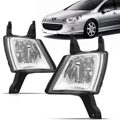 Farol Milha Auxiliar Peugeot 407 2005 2006 2007 2008 2009 2010