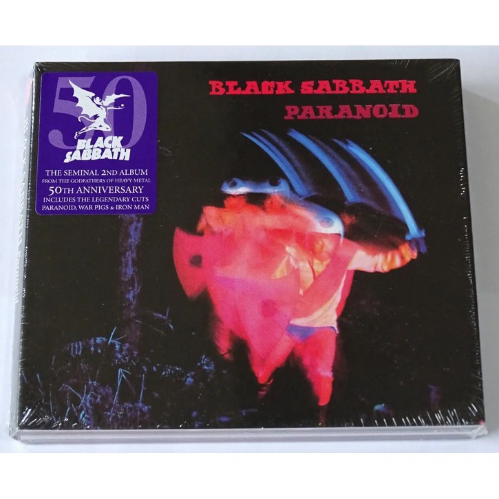 Box Triplo Black Sabbath - Paranoid Digipack Deluxe Lacrado | Shopee Brasil