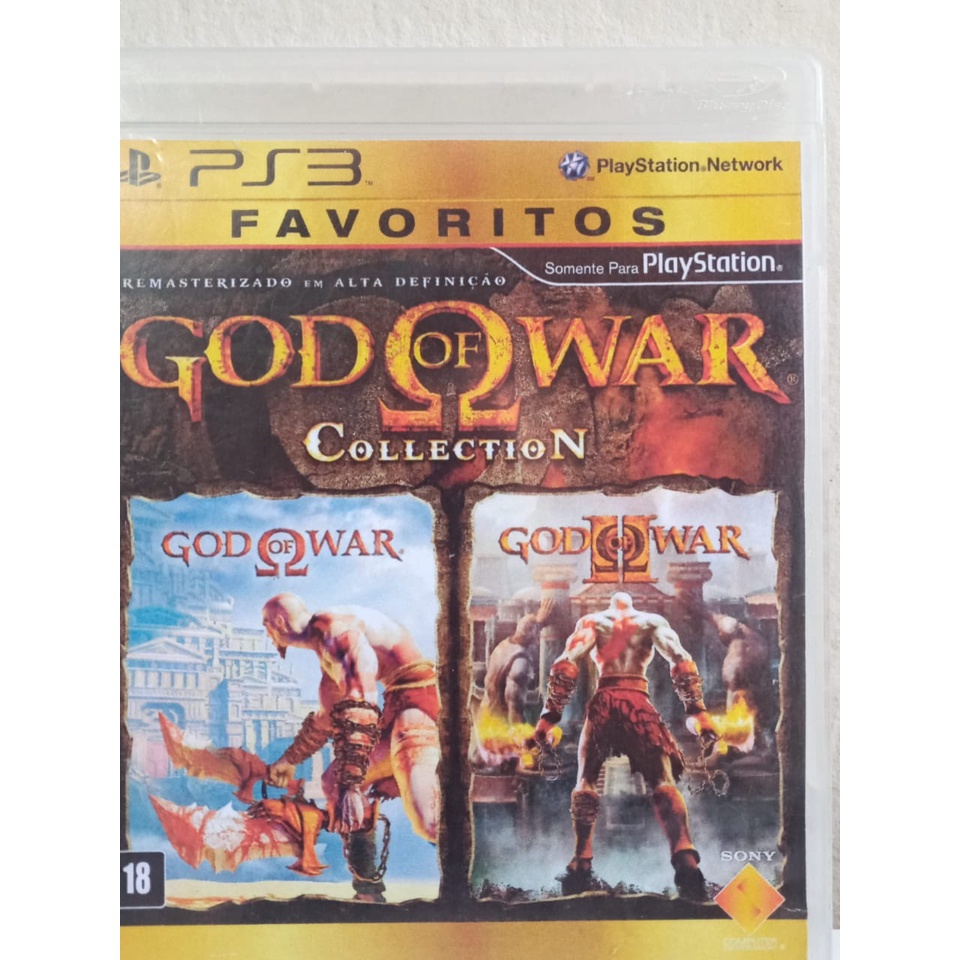 God Of War Coleção Ps3 Codigo Psn Combos Jogos Ps3 - Escorrega o Preço