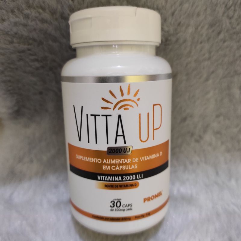 VITTA UP VITAMINA D 2000 U.I  30 cápsulas (Promel)  UNIDADE