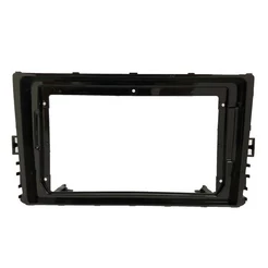 Moldura 9 pol. Novo Polo, Virtus, T-Cross 18/21 - Preto Fosco
