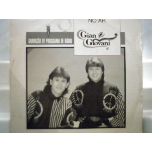 Gian E Giovani No Ar Entrevista De Programa De Rádio Lp 1992