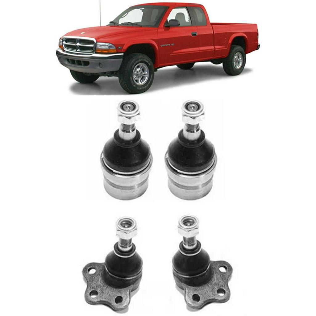 Par Pivo Suspensao Inferior + Superior Dakota 1997 1998 1999 2000 2001