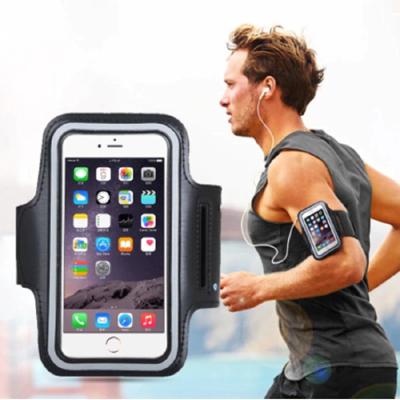 Braçadeira Capa Case Celular Universal Suporte Braço Corrida Academia