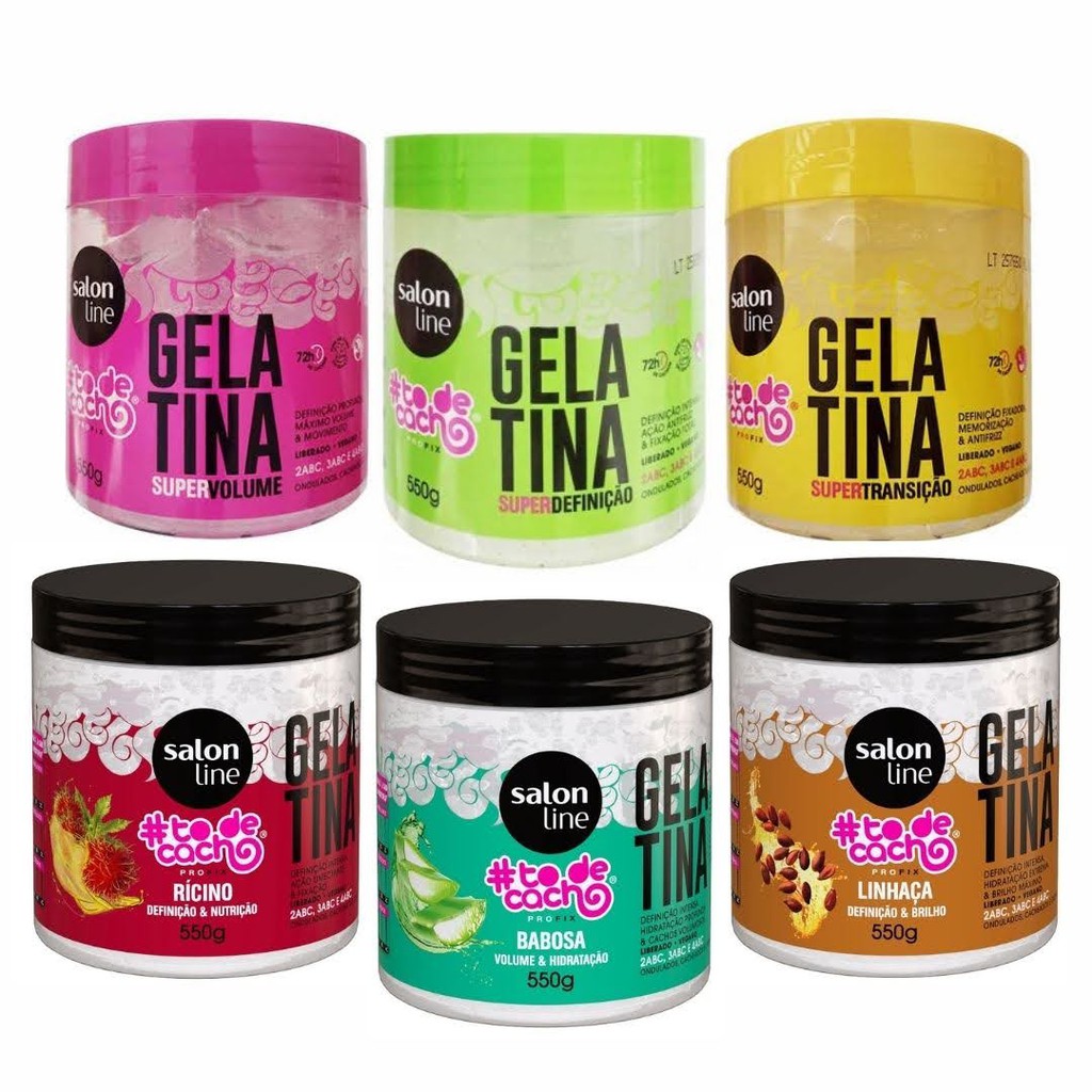 Gelatina Vegana Liberada Salon Line Todecacho 550g Salonline To De Cacho Shopee Brasil