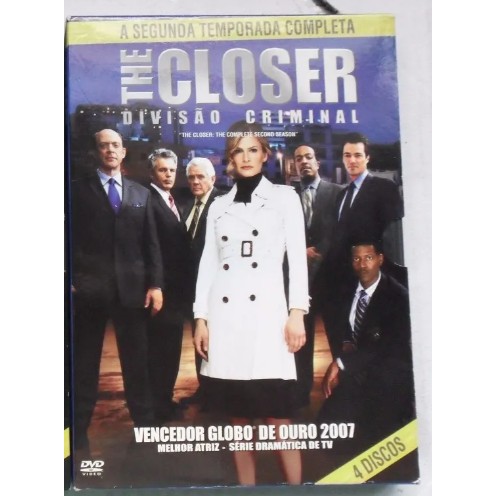 Divisão criminal - The Closer Segunda Temporada Box com 4 dvds