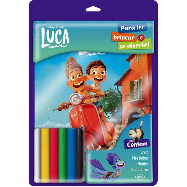 Livro - Disney - Massinha Divertida - Luca - Blister
