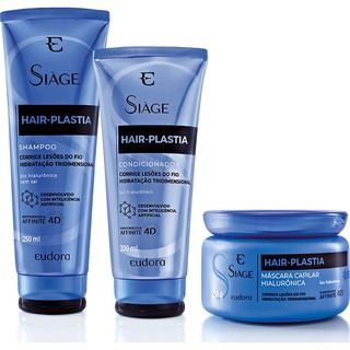Hair Plastia Shampoo + Máscara + Condicionador