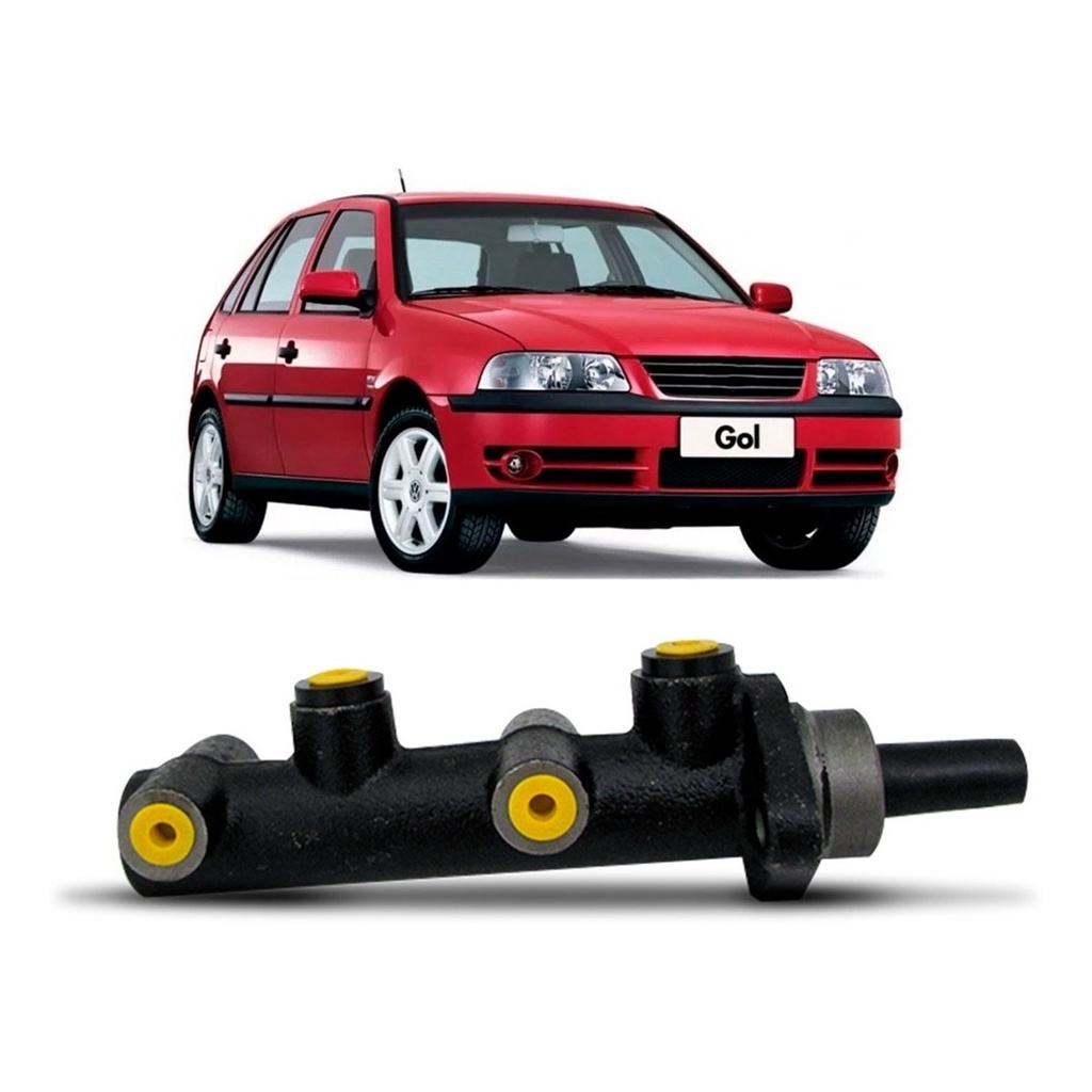 Cilindro Mestre Do Gol G2 G3 G1 Quadrado 4 Saidas Sbc1005 - Spare Parts and Accessories for Vehicles