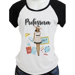Camiseta Blusa Feminina Profissao Professora Top2