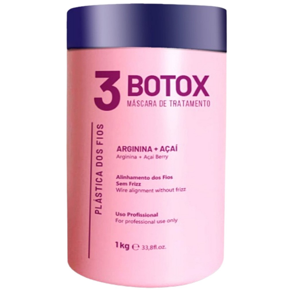 Botox de Selagem 1kg Plástica dos Fios Shopee Brasil
