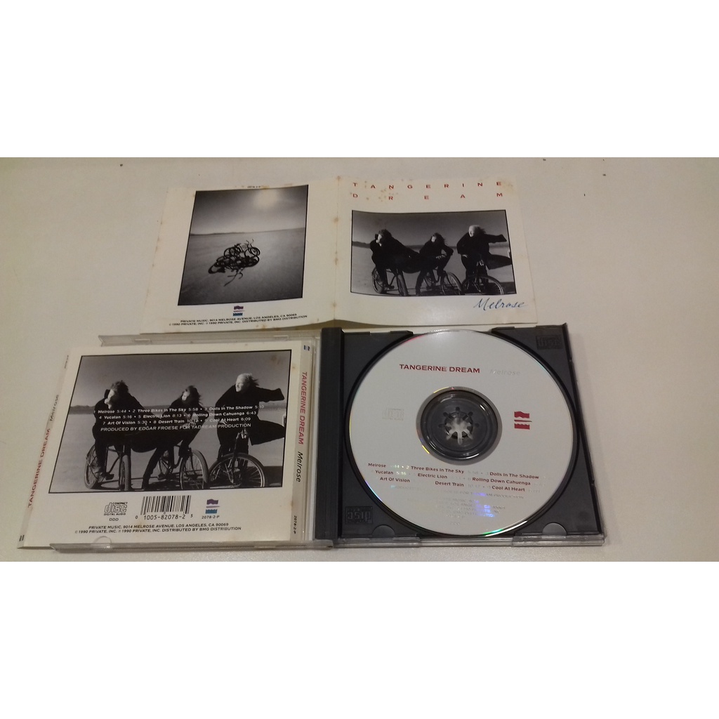 Cd Tangerine Dream Melrose (importado) Shopee Brasil