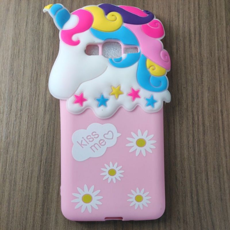 capa de celular infantil Samsung Gran prime g530 unicórnio sorvete coração Gran prime g530tv Capa Para Samsung Galaxy J2 PRIME (G530/G5321/G532)
