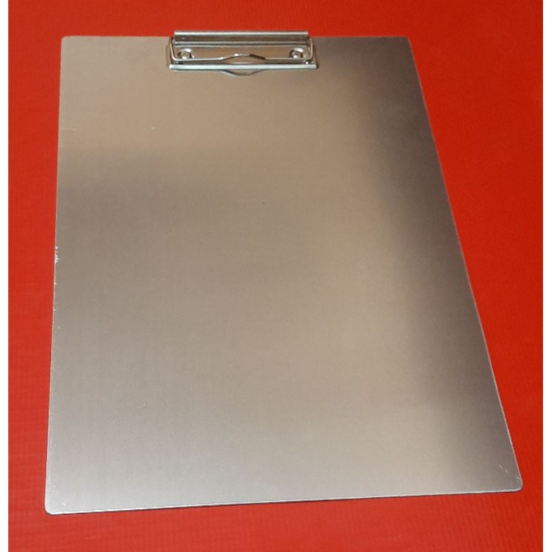 Prancheta promoção alumínio tamanho ofício área médica em Oferta na Shopee