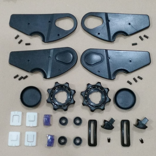 Kit Acabamento Banco Recaro Kadett Gsi Gol Gti Gts Gt Preto- em Oferta na Shopee