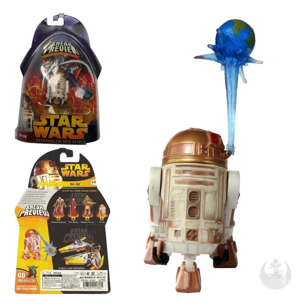Star Wars Droid R4-g9 Revenge Of The Sith Sneak Preview - Gulliver