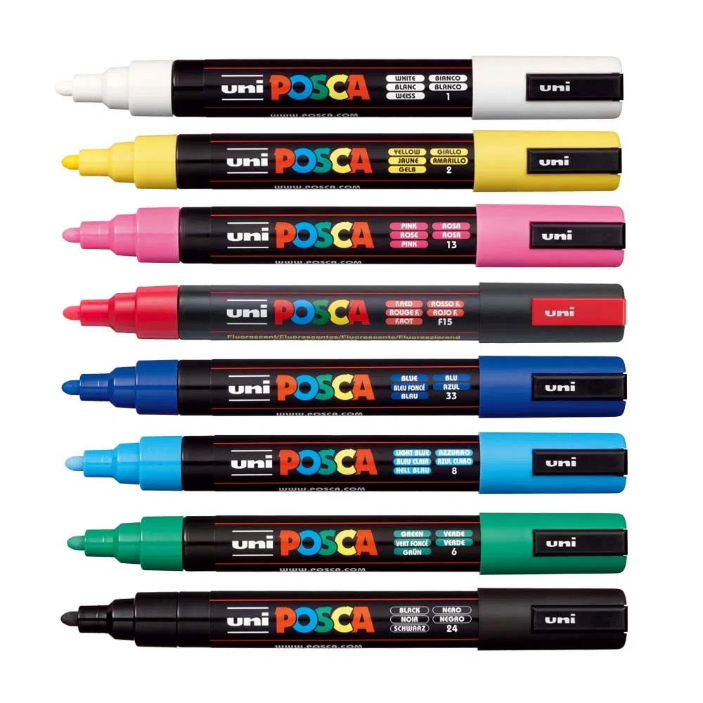 Caneta Posca Uni Ball PC M Mm Mm Sortidas Shopee Brasil