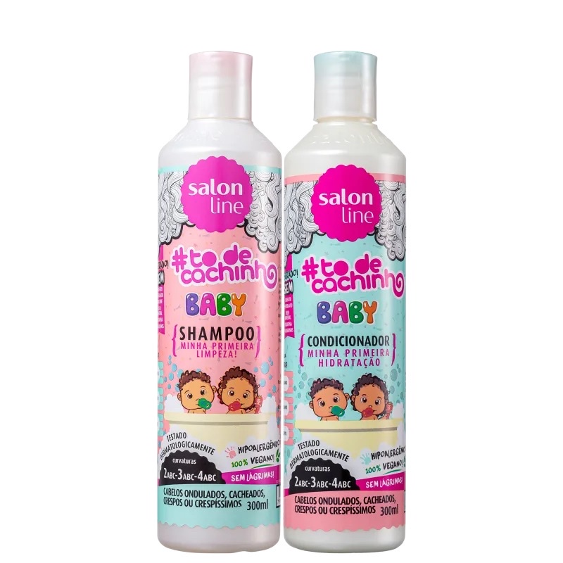 Shampoo Ou Condicionador Salon Line To De Cachinhos Baby Shopee Brasil