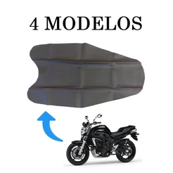 Capa Do Banco Yamaha Fazer 600 / Fz6 - No Modelo Origina Lisa / Antiderrapante / Fibra de Carbono