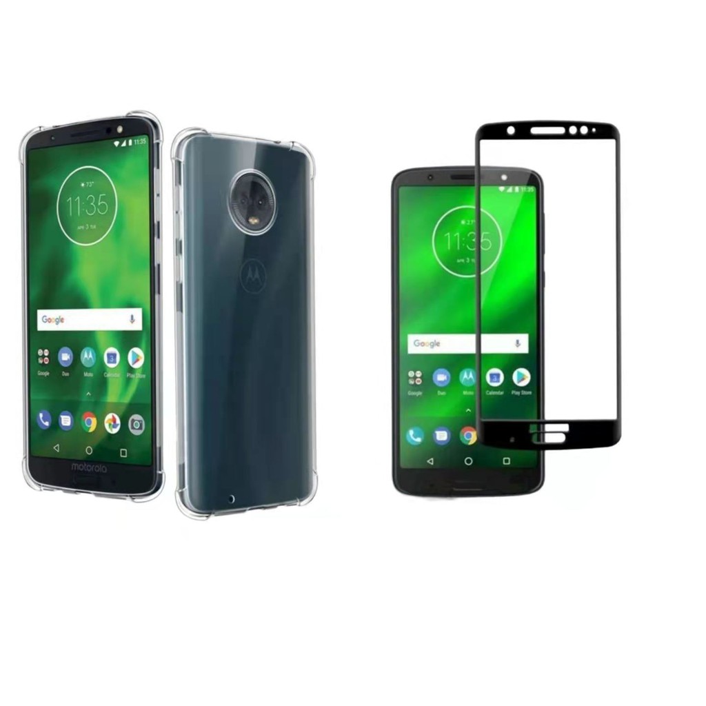 Capa Capinha Anti Shock Motorola Moto + Pelicula Vidro 3D G6/G7 PLAY/G7 POWER/G8/G9/G5 PLUS