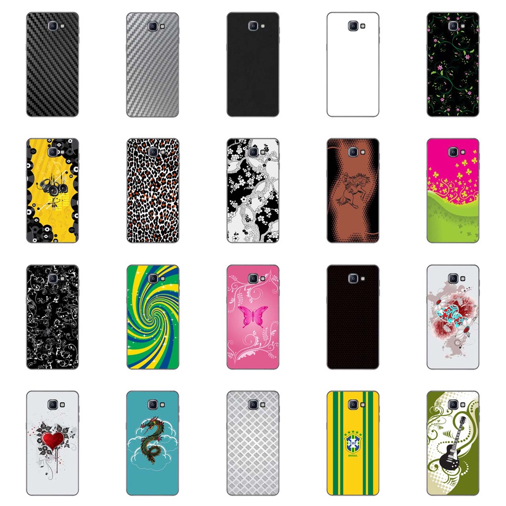 Capa Adesivo Skin349 a 368 Verso Para Galaxy A9 Pro Sm-a910