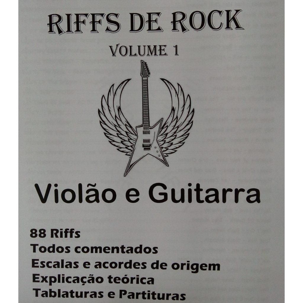 Apostila Riffs de Rock Volume 1