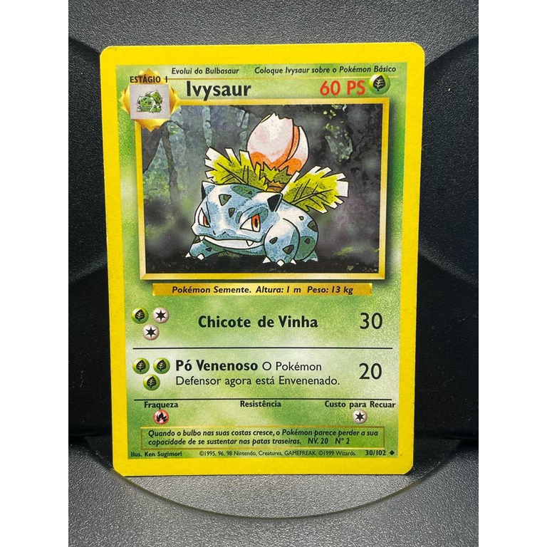 Alakazam Pokémon TCG card do base set 1/102 carta holográfica rara foil