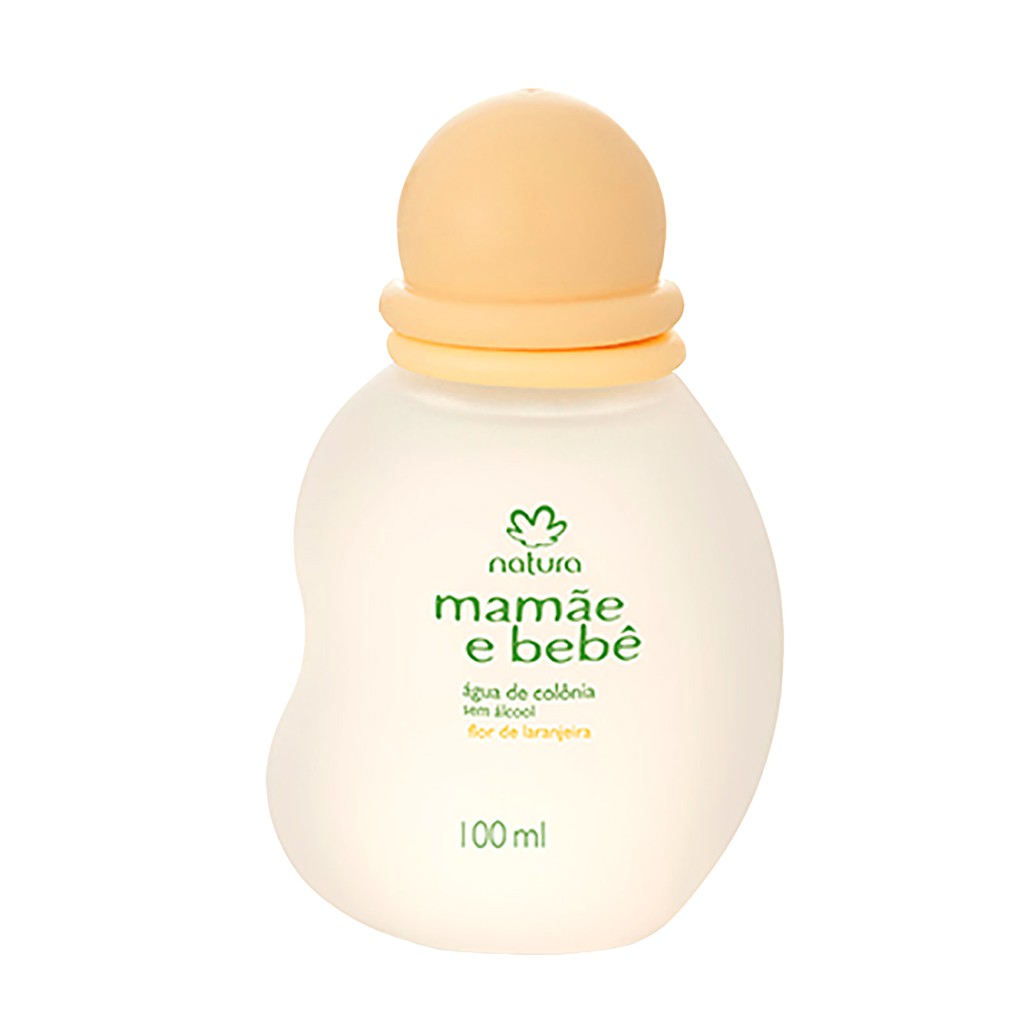 Água De Colônia Sem Álcool Natura Mamãe Bebê Flor De Laranjeira 100ml - Original Lacrado