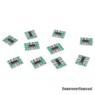 Hojecool 10pçs Mini Placa Amplificadora Digital Classe D PAM8403 2x3w 2,5-5V