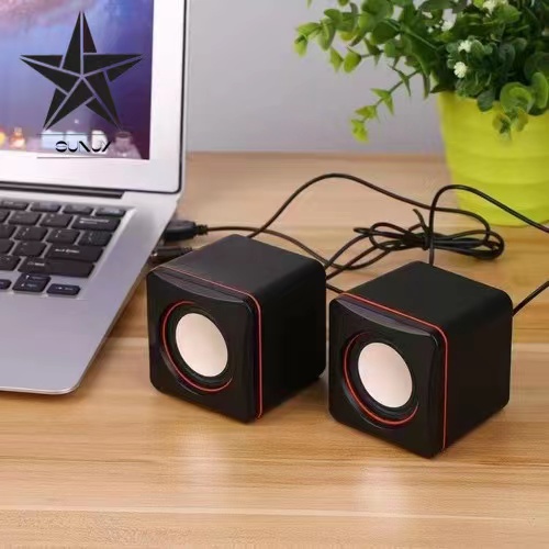 Caixa Caixinha de Som Potente Usb P2 Para Computador Pc Notebook Home Office