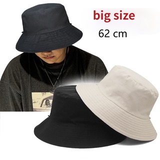 big size 62 cm Bucket Hat  leaf fishmen Hats Women Outdoor Ladies Panama Cap