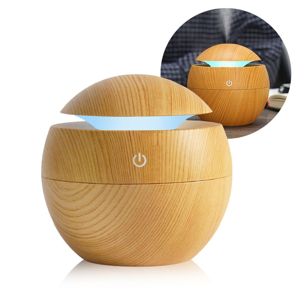 Difusor De Ambiente Eletrico Ultrassônico Oleos Essenciais Umidificador De Ar Aromatizador Portátil